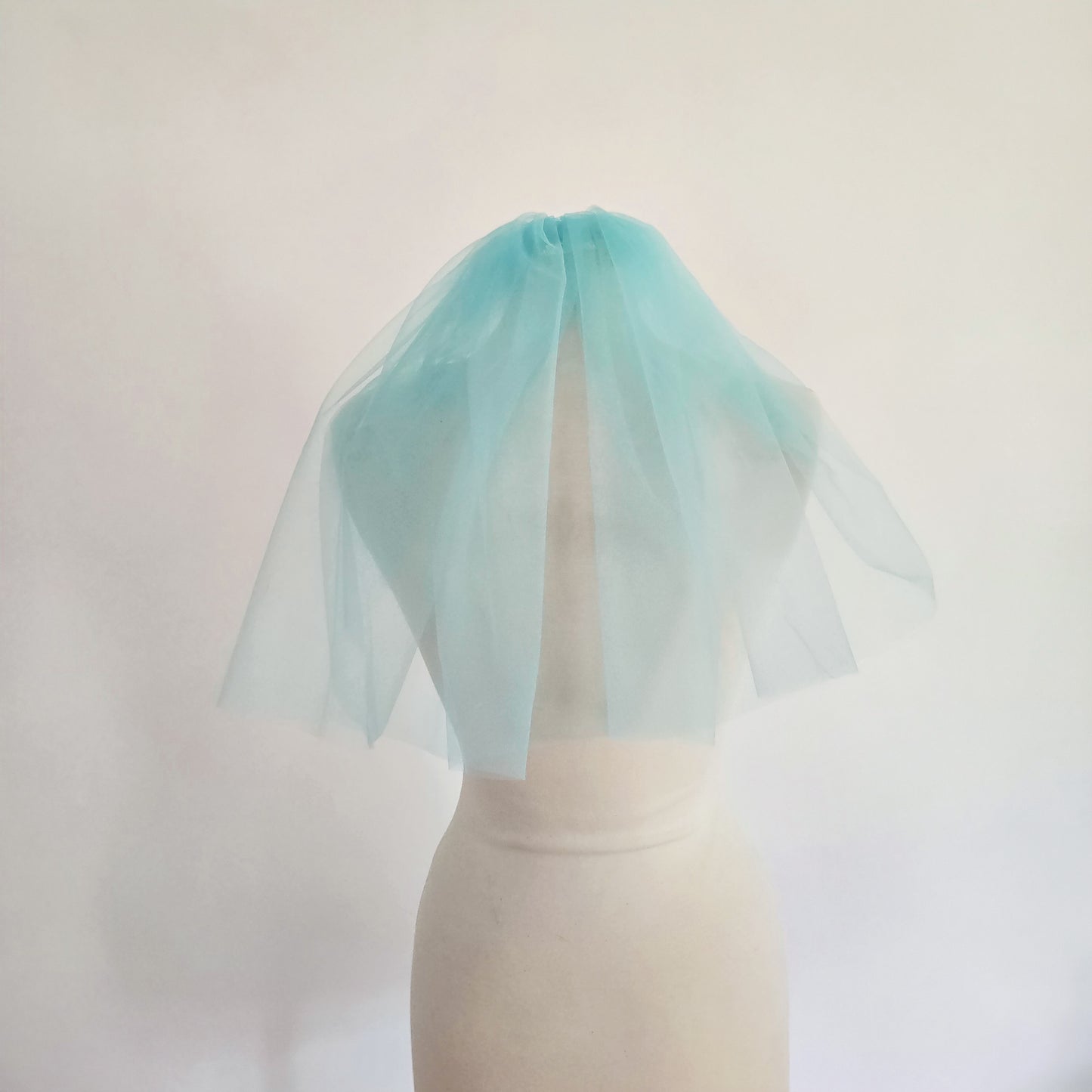 Something Blue Wedding or Bachelorette Veil
