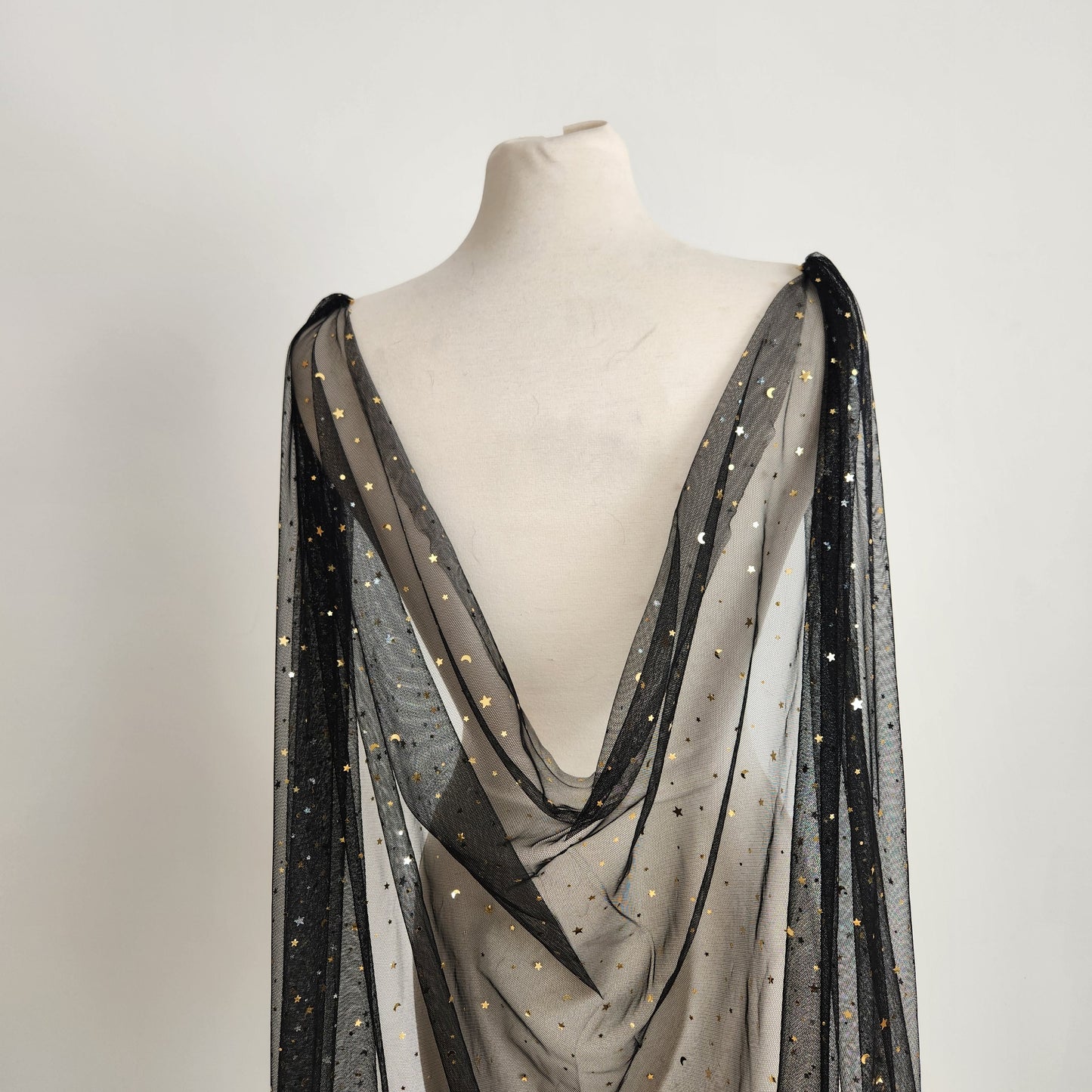 The White Nyx Celestial Wedding Cape