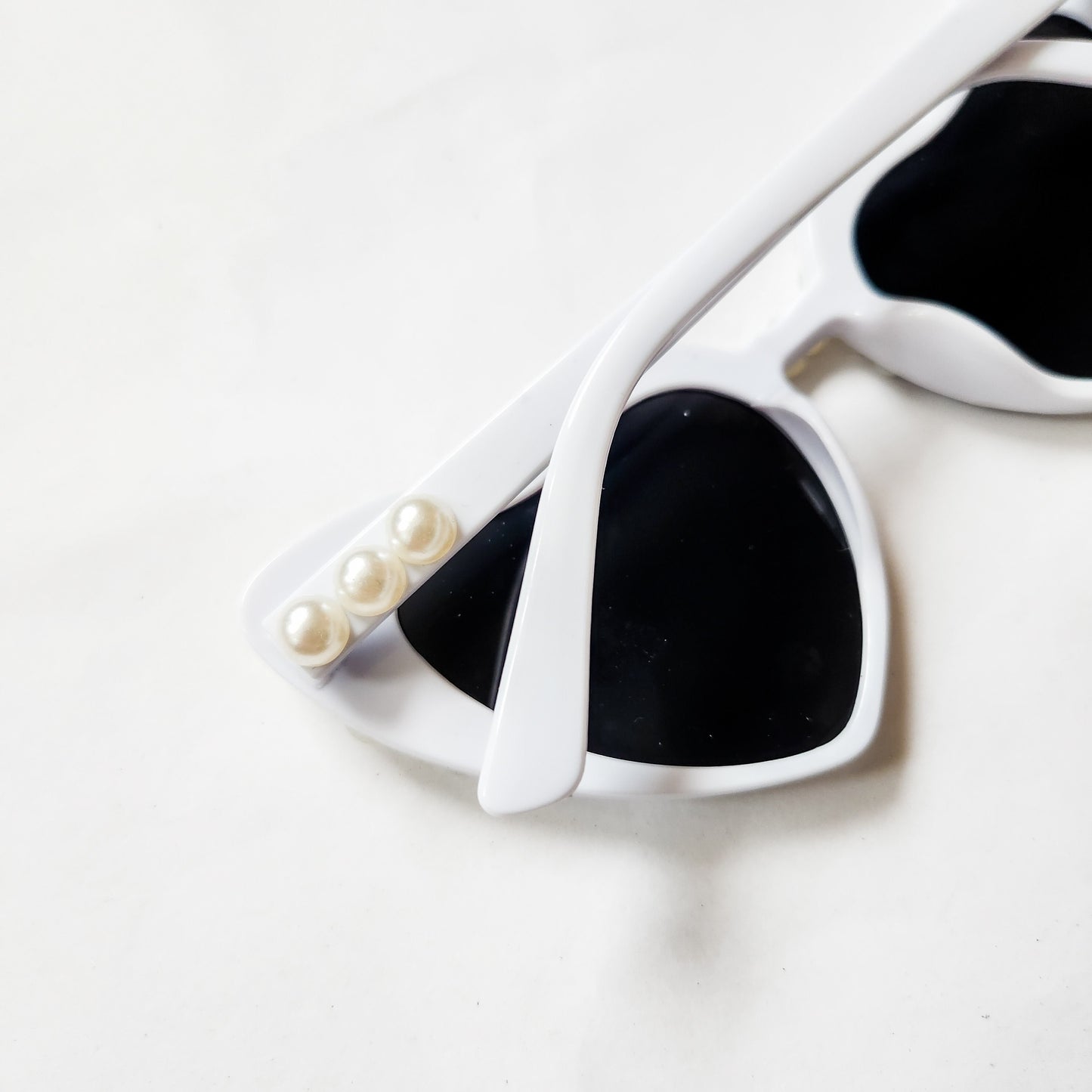 Bride to Be Pearl Heart Shaped Sunglasses