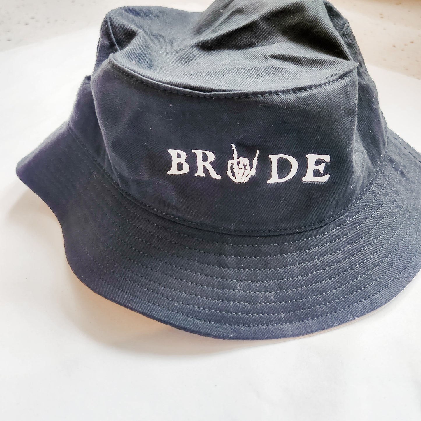 Bride or Die / Til Death Do Us Part Black Bucket Hat