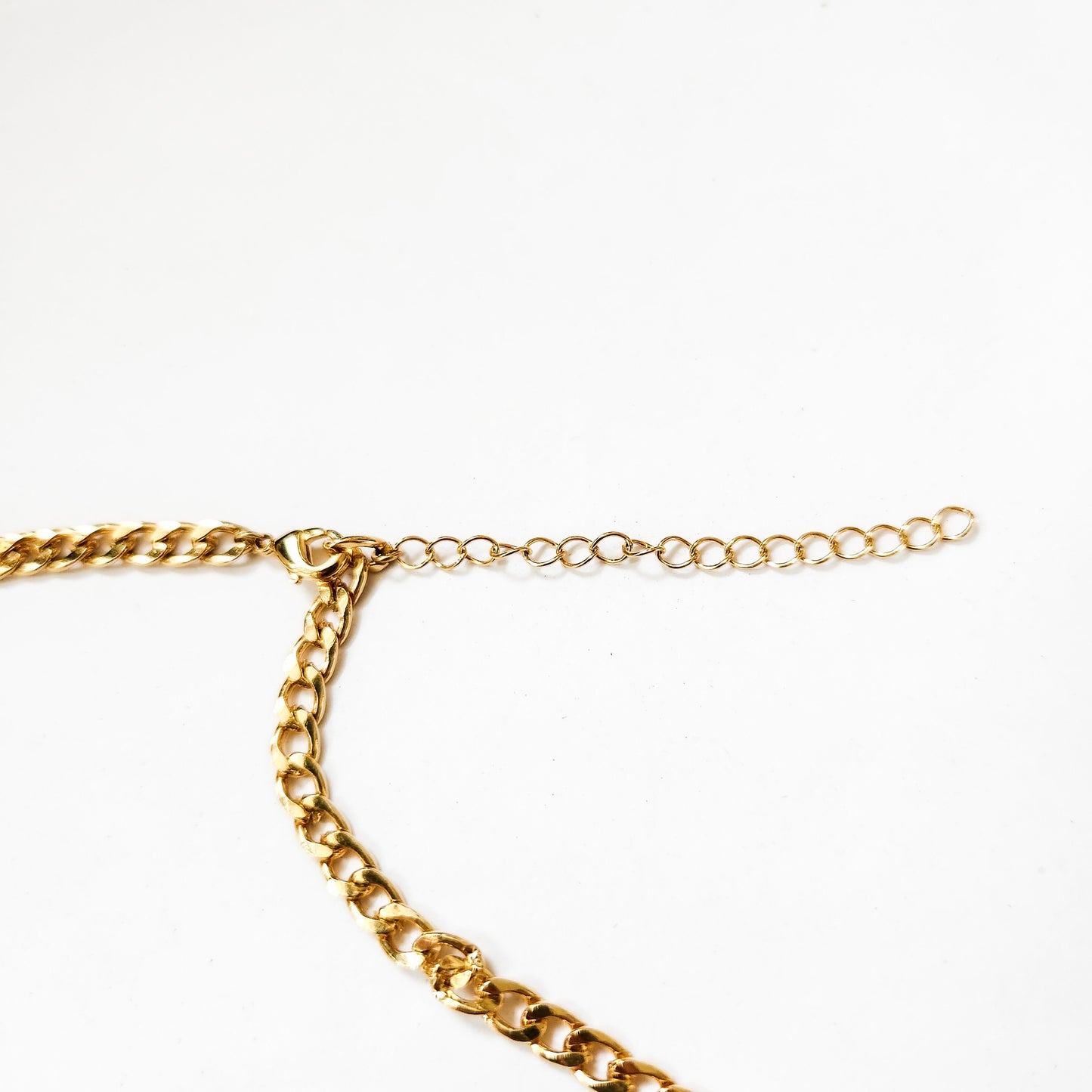 Til Death Do Us Part Gold Chain Necklace