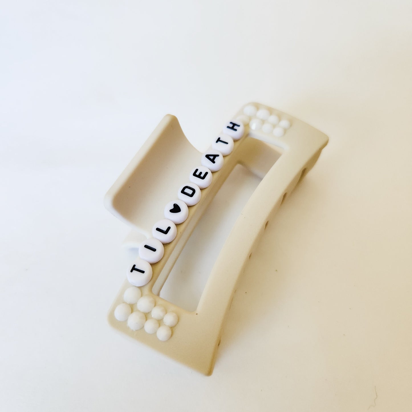 Til Death Bride or Die Hair Clip / Claw