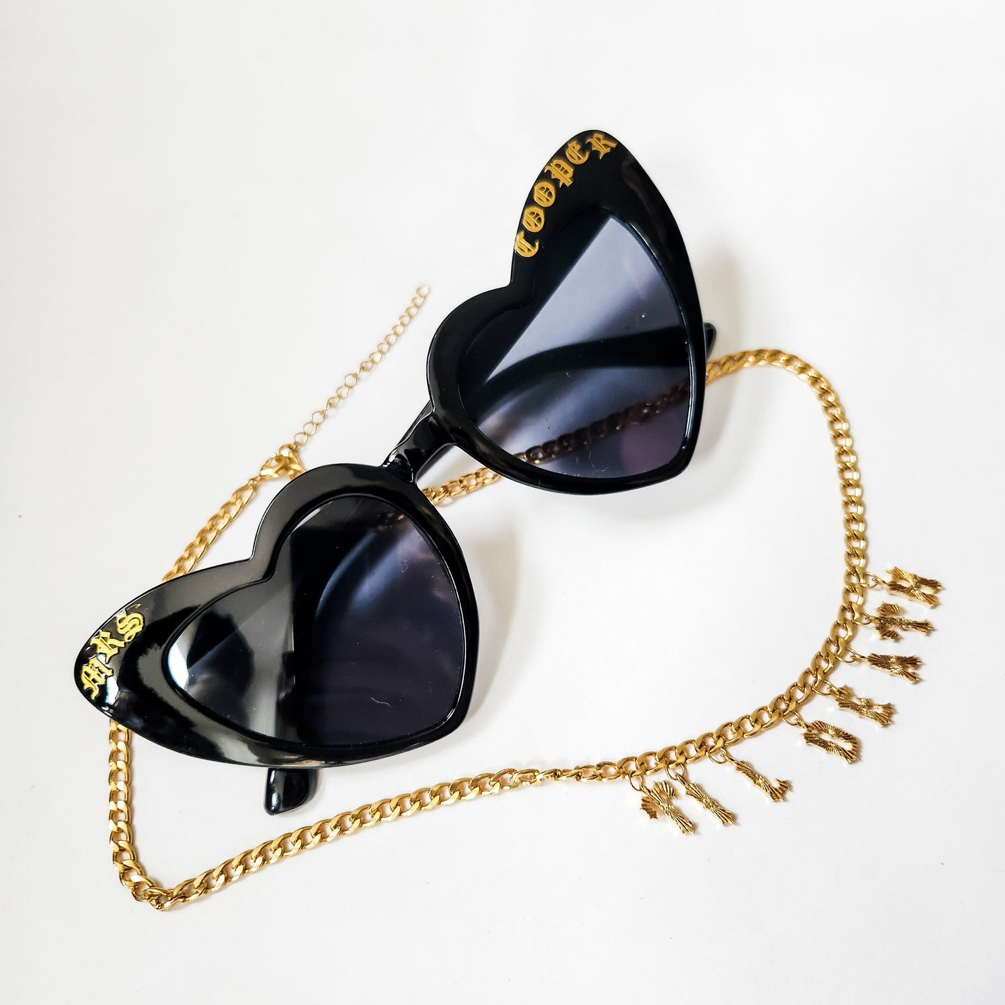 Til Death Do Us Part Gold Chain Necklace