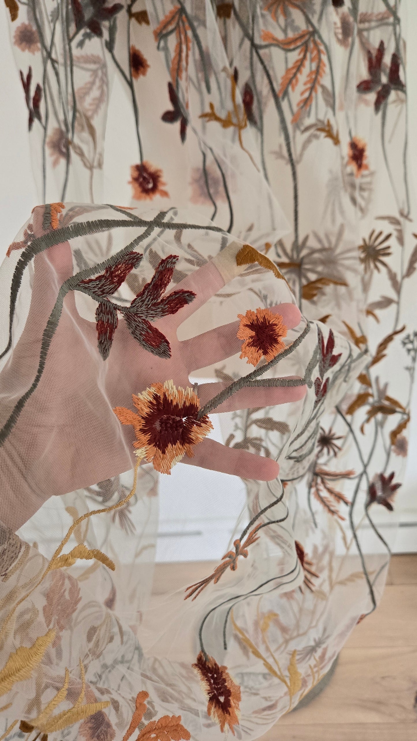 The Autumn Floral Veil