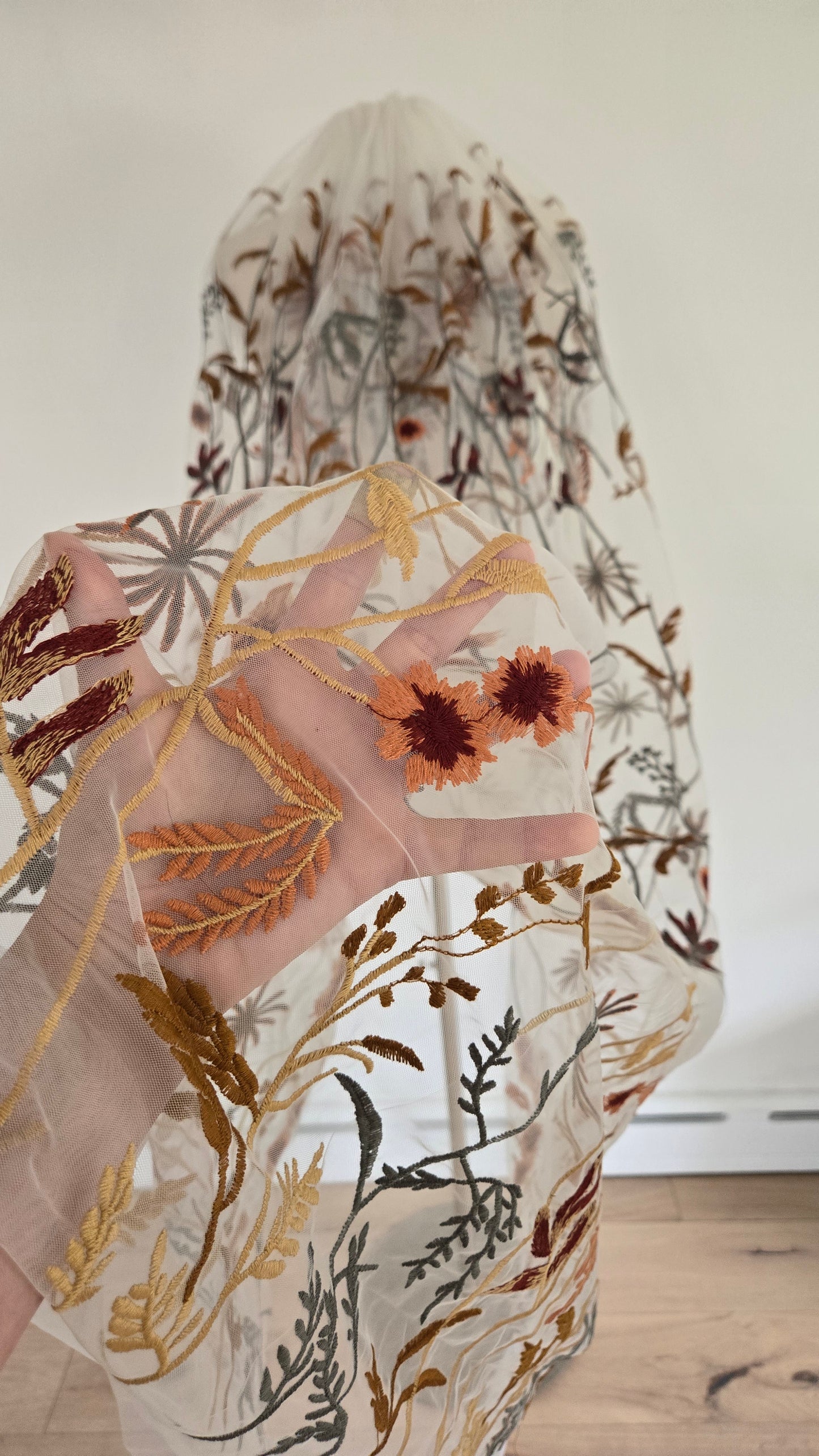 The Autumn Floral Veil