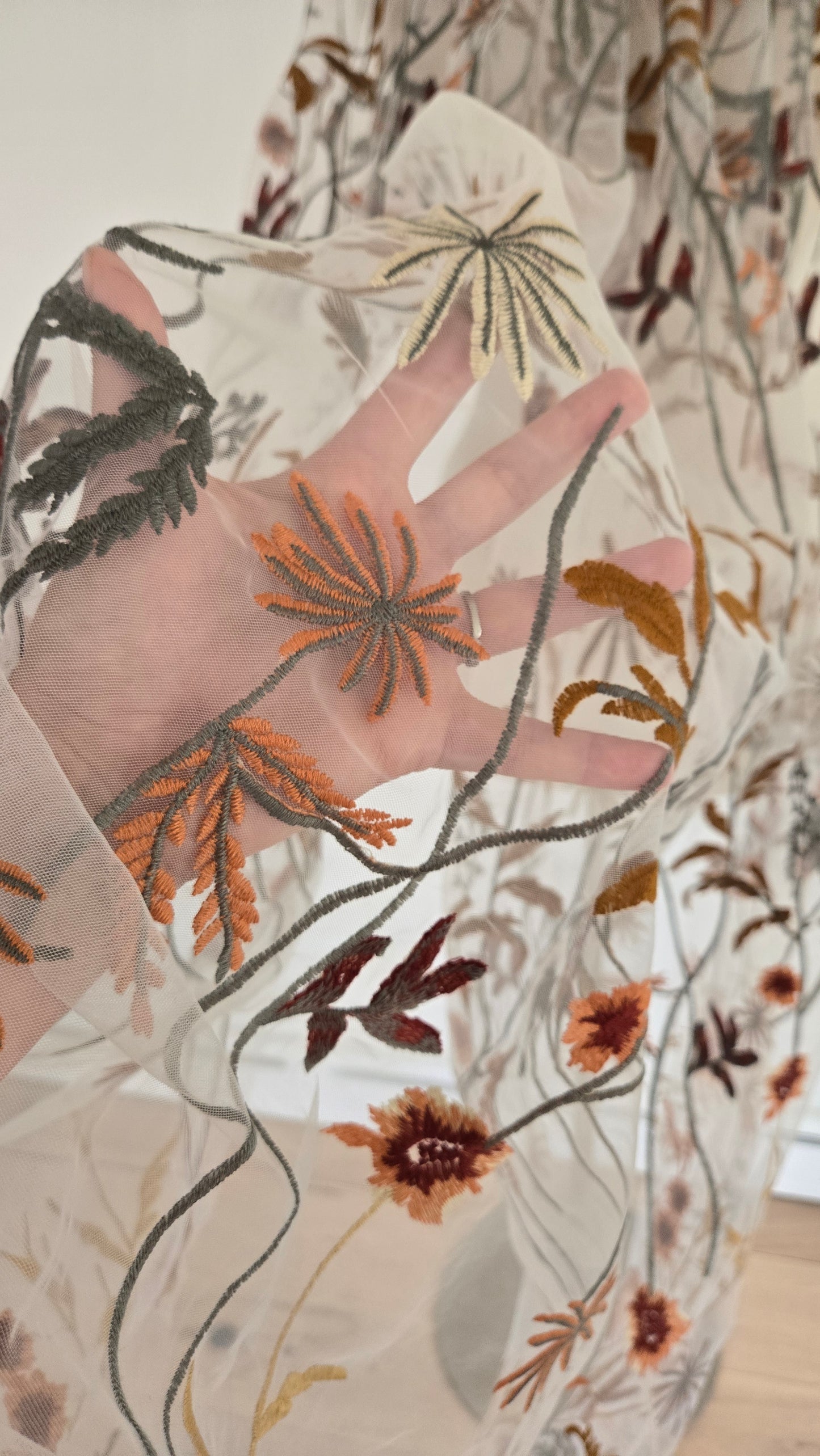 The Autumn Floral Veil