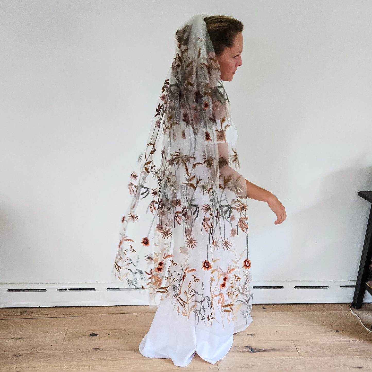 The Autumn Floral Veil