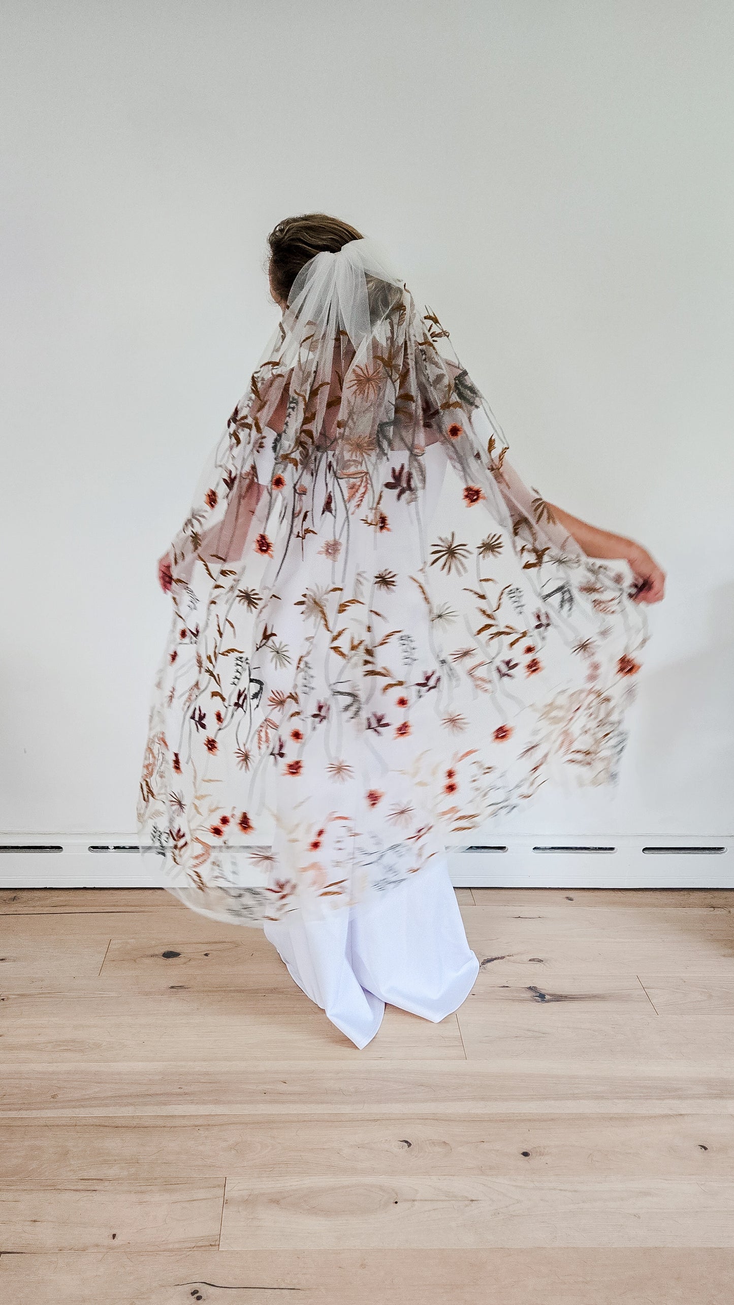 The Autumn Floral Veil