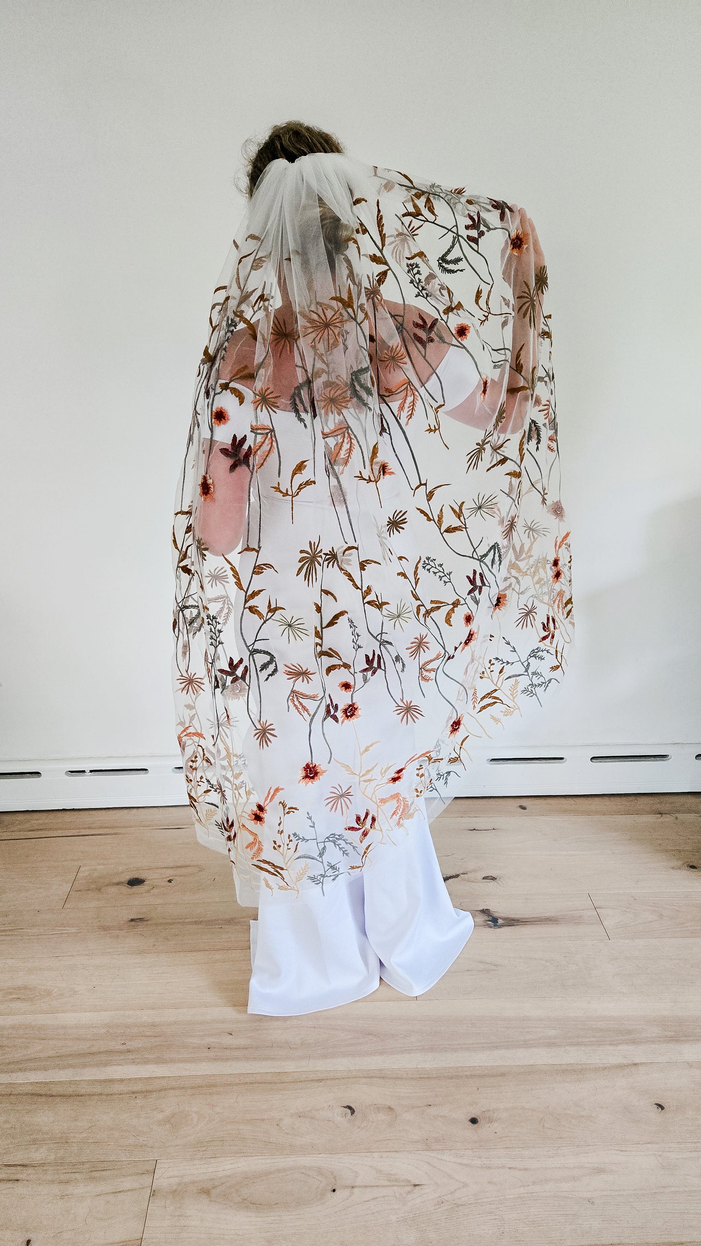 The Autumn Floral Veil