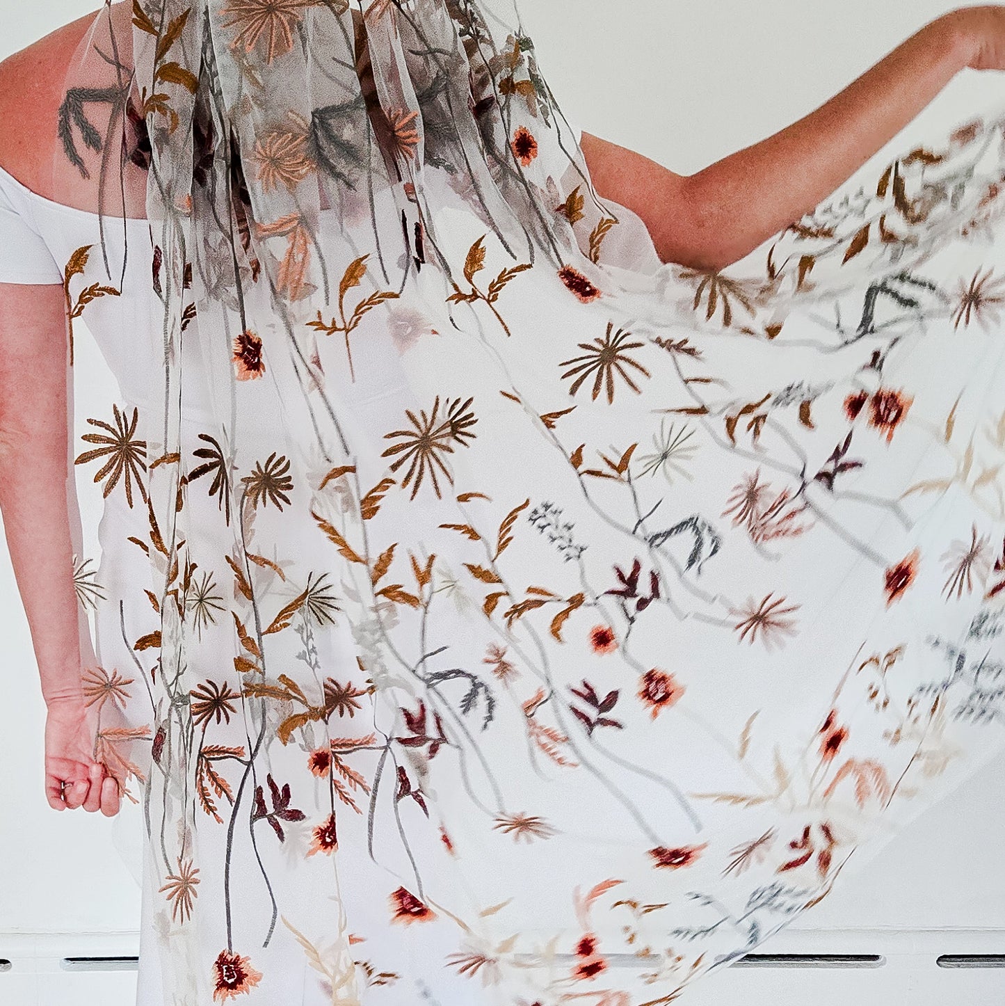 The Autumn Floral Veil