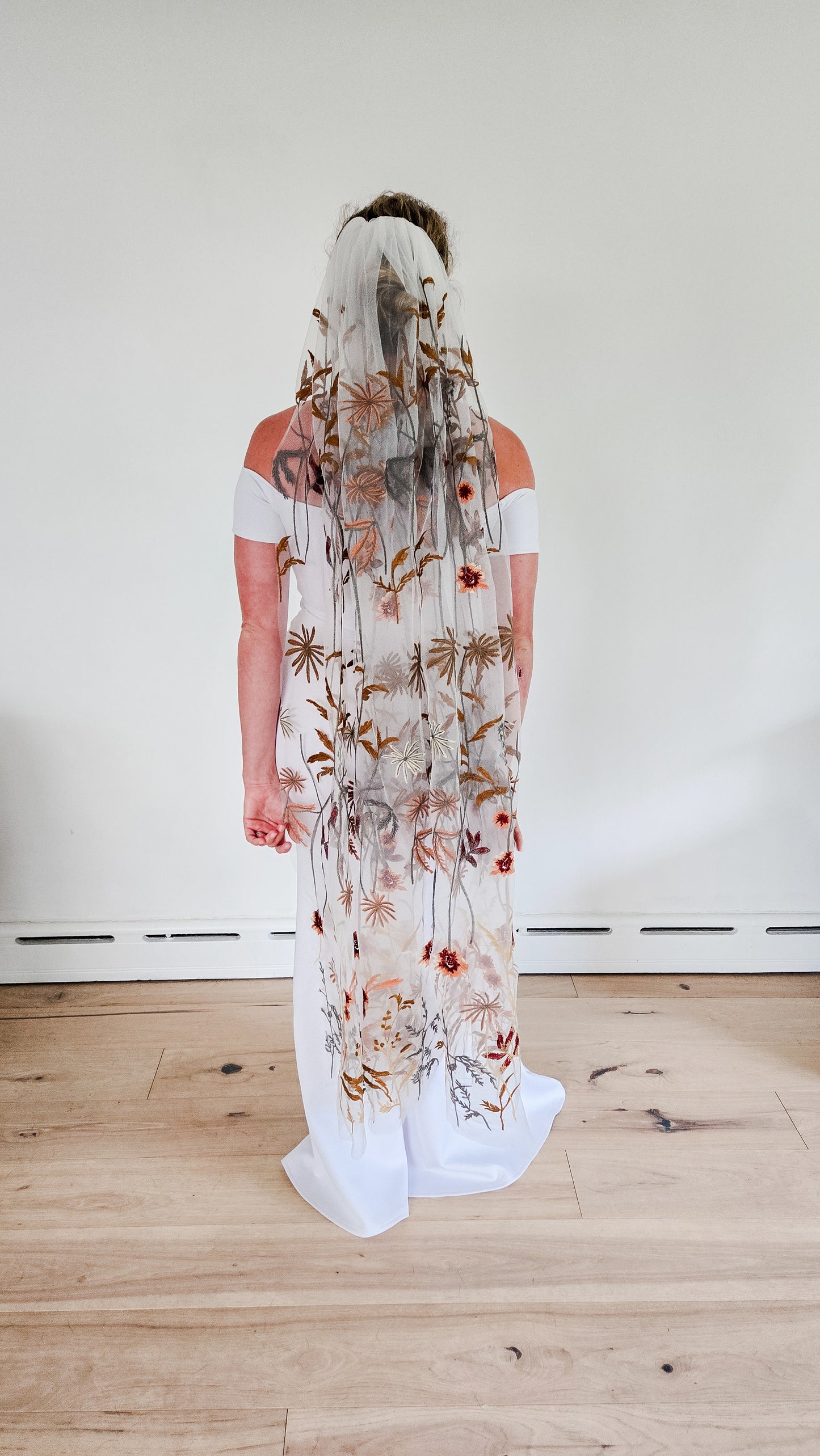 The Autumn Floral Veil