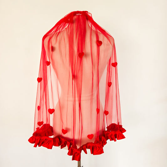 The Candy Heart wedding in Cherry Red