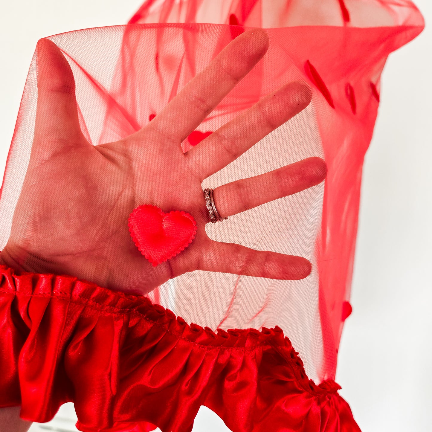 The Candy Heart wedding in Cherry Red