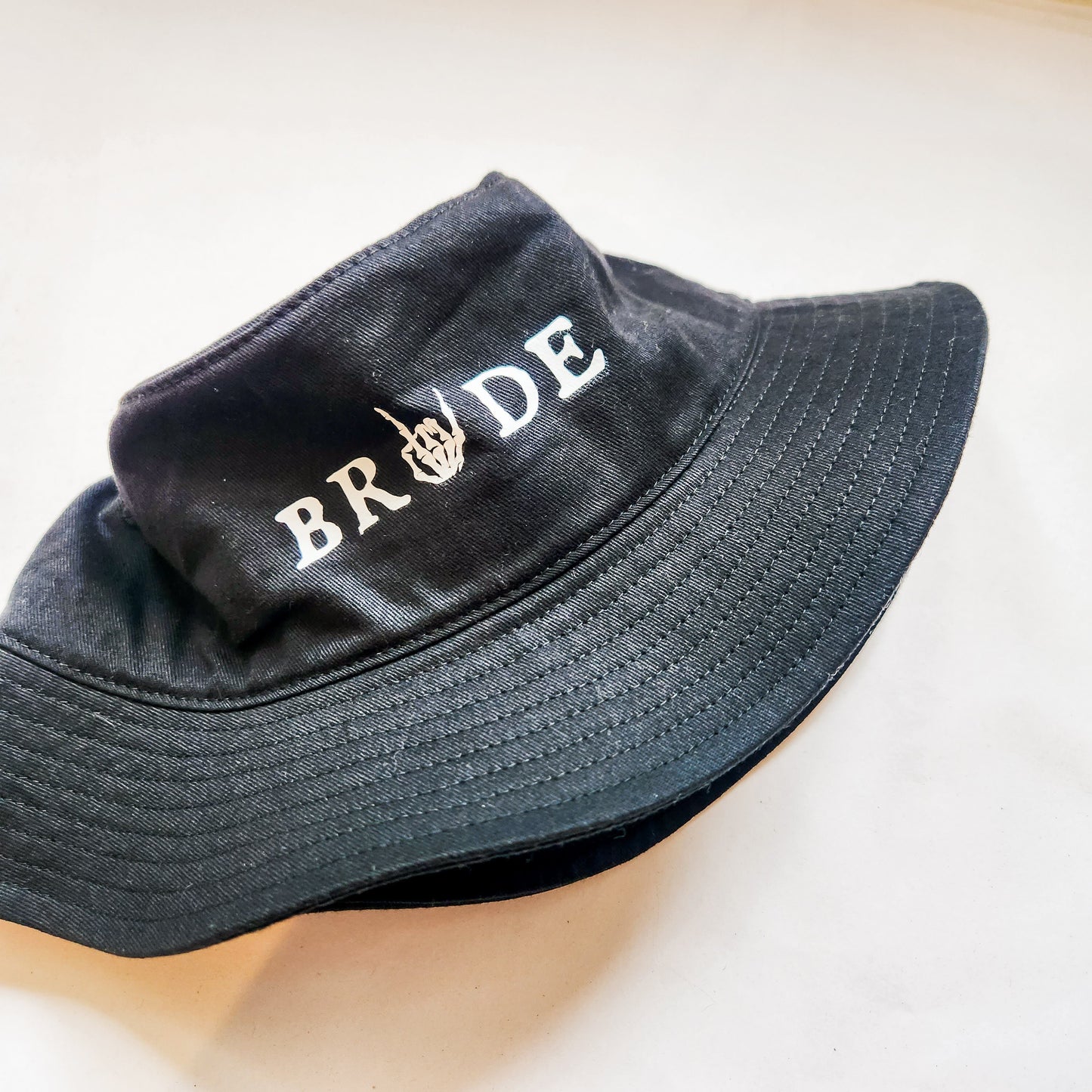 Bride or Die / Til Death Do Us Part Black Bucket Hat