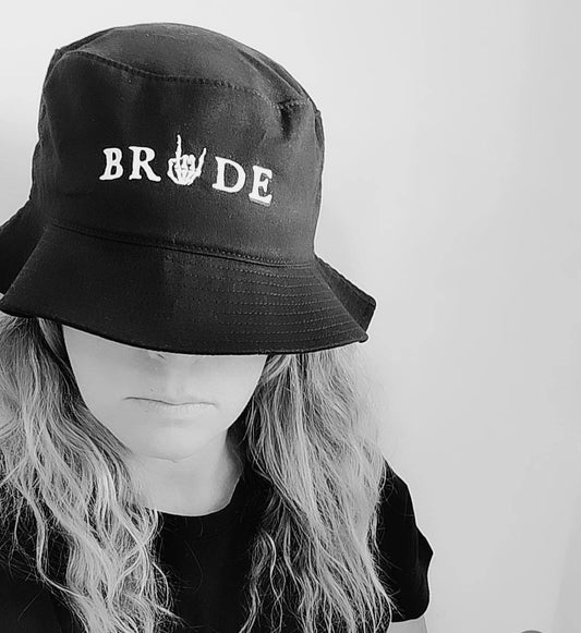 Bride or Die / Til Death Do Us Part Black Bucket Hat