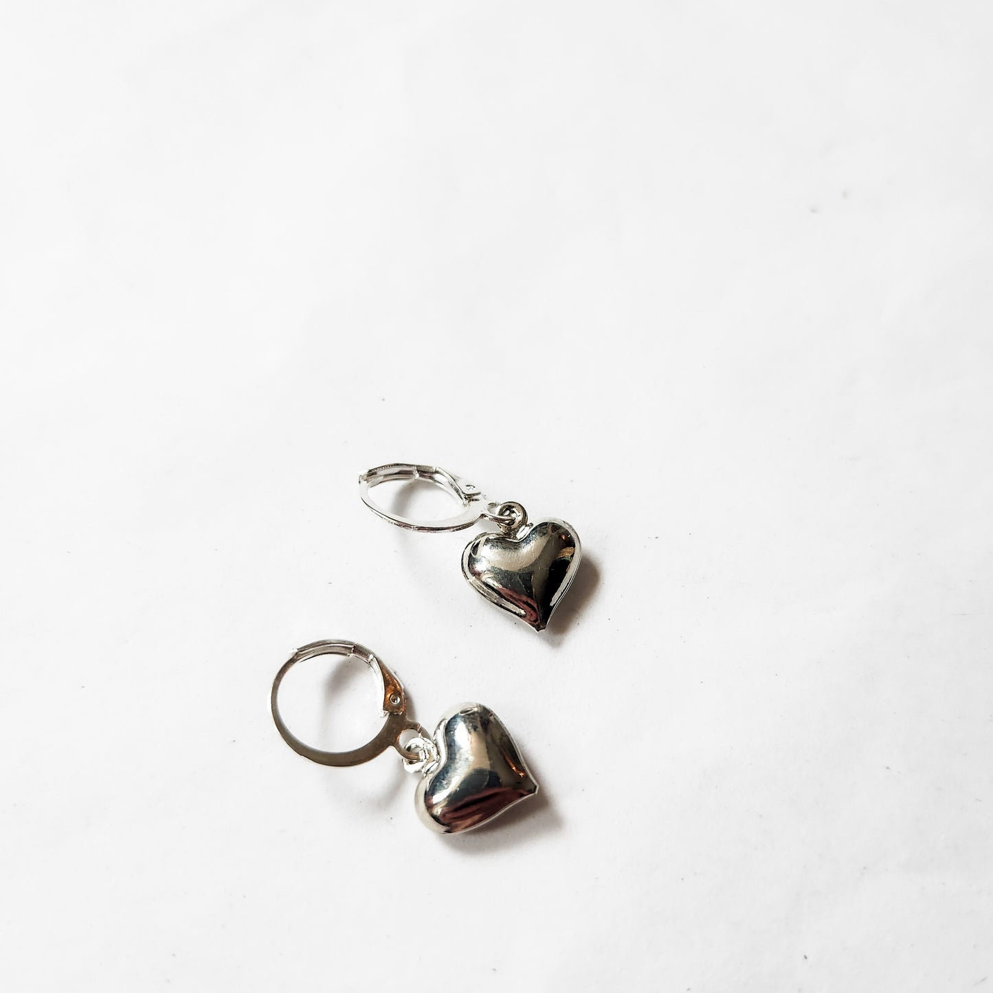 Sacred Heart Earrings Mini Huggies