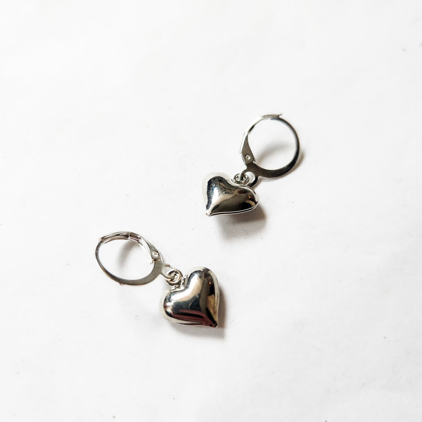 Sacred Heart Earrings Mini Huggies