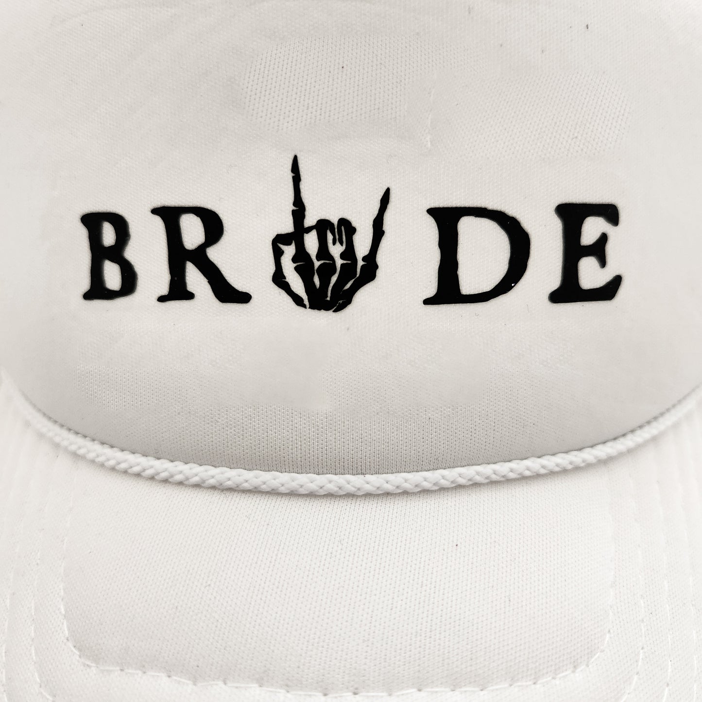 Bride or Die / Til Death Do Us Part White Trucker Hat